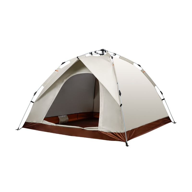 Tente de camping 1/2/3/4 personnes, tente extérieure imperméable et coupe-vent, tente portable facile à monter, tente extérieure légère - Vente en gros