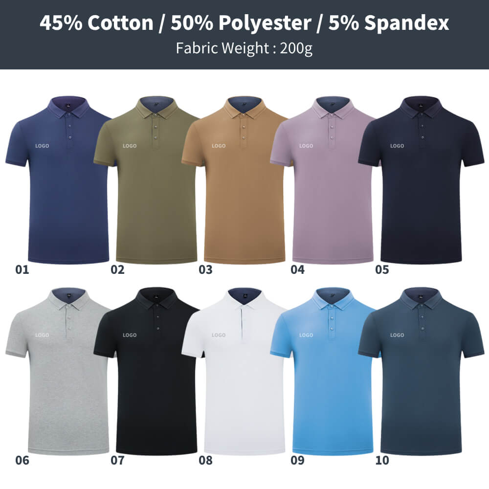 Cool Classic Polo Shirts, T-shirts, Short Sleeves for Men and Women, Customizable Logo, Graphics, Slogans, Corporate Workwear