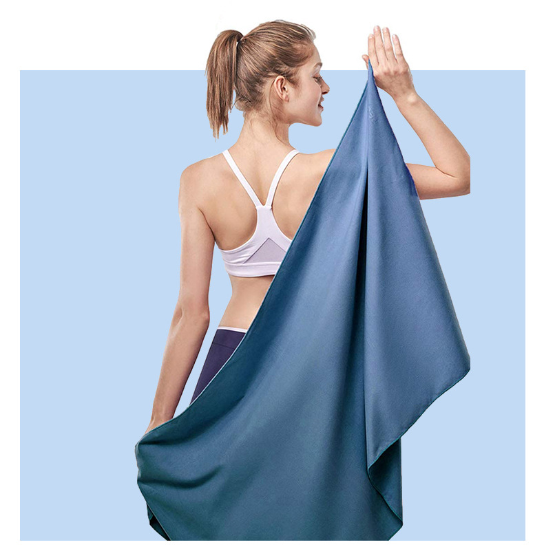 Customizable Double-Sided Microfiber Towel. For Travel & Gym. Quick Dry, Super Absorbent, Lightweight,Multi Color. Wholesale