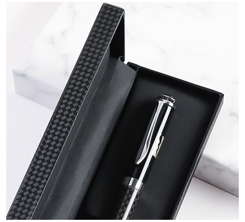 Executive pen | Carbon Fiber, 0.5mm Line Width, Gift Box Packaging | Corporate Gifts