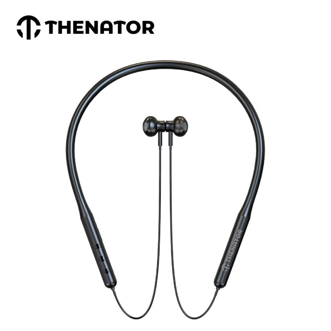 Neckband Bluetooth Earbuds | Bluetooth 5.2, IPX7 Waterproo Black | Digital Products